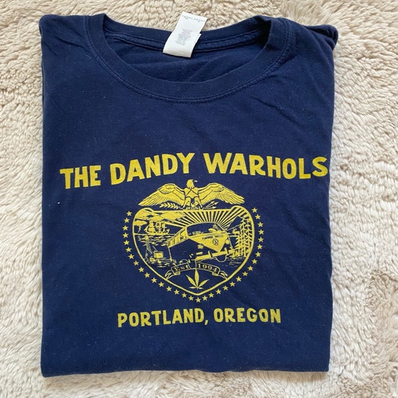 Other - The Dandy Warhol’s Band Tee - size M